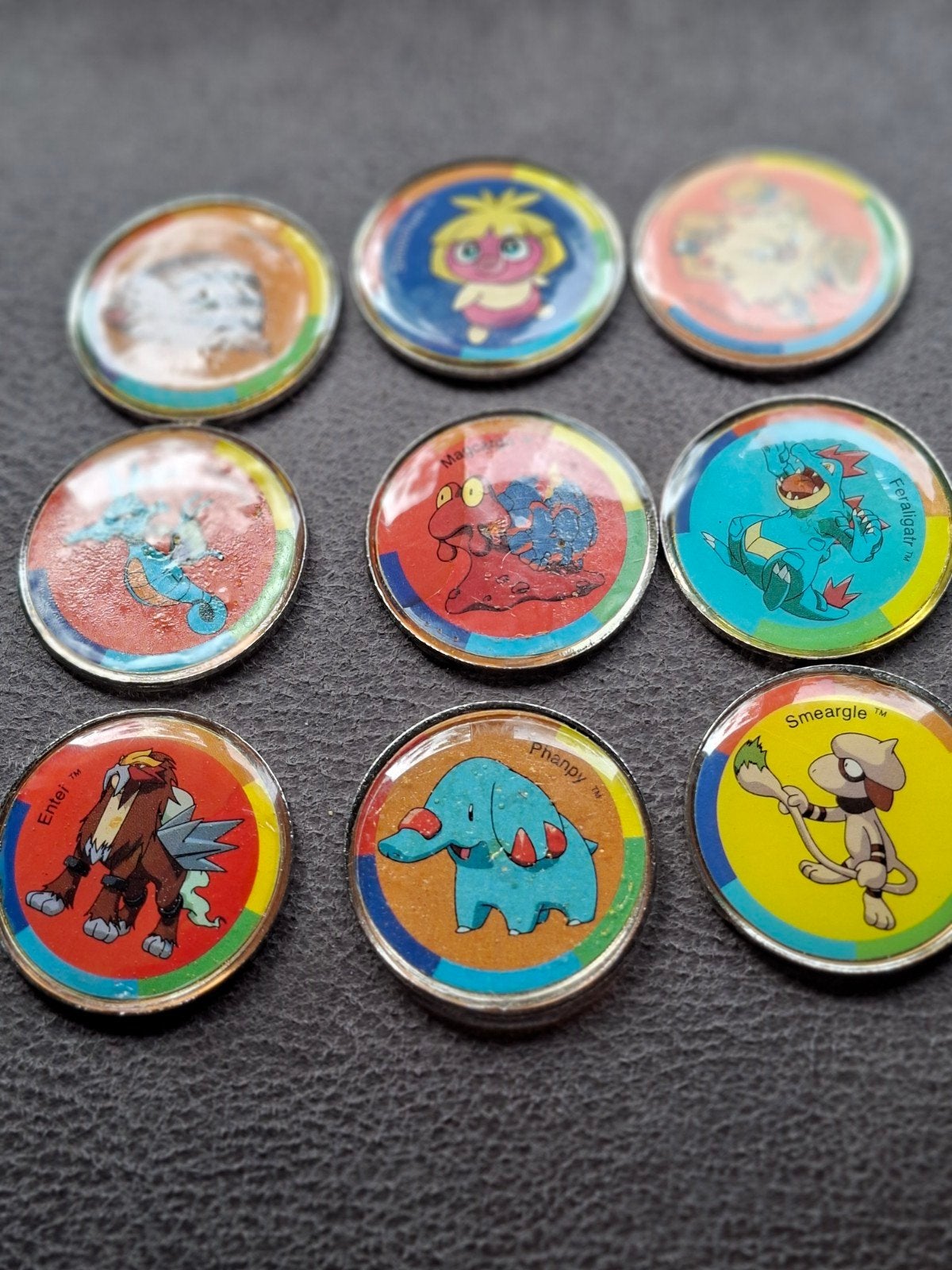 Pokemon munten, Ophalen, Losse flippo's