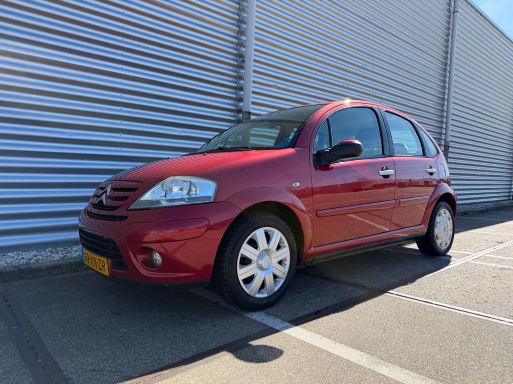 Citroën C3 1.4 I 16V AUT Sensodrive 2007 Rood Airco, 1160 kg, 4 cilinders, Origineel Nederlands, Particulier