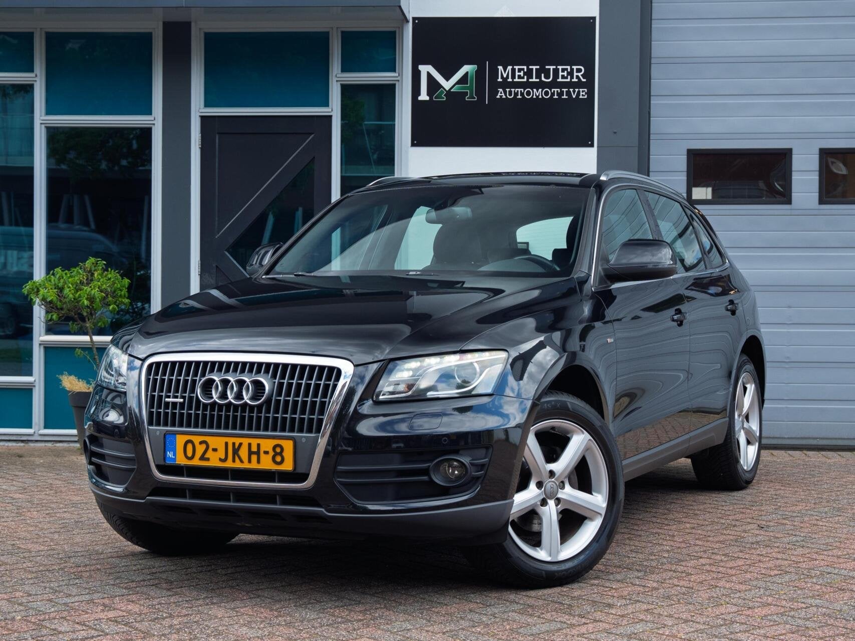 Audi Q5 2.0 TFSI quattro Pro Line|S-Line|Leder|Aut.|Elek.kle, Auto's, Audi, Automaat, Gebruikt, Zwart, 4 cilinders