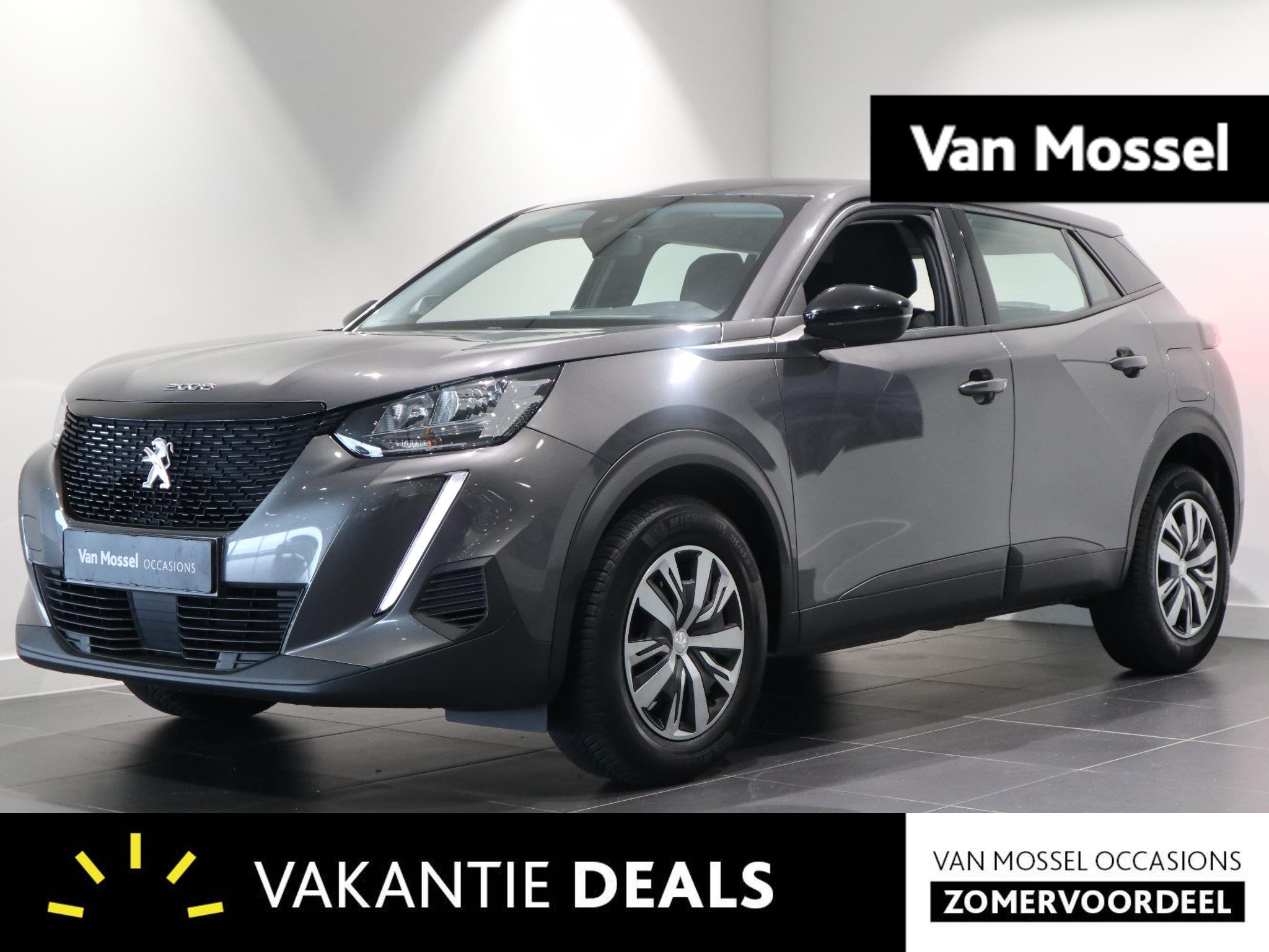 Peugeot 2008 Active - HOGE INSTAP - FULL LED - CRUISE CONTRO, 12 maanden, Stof, Gebruikt, Euro 6