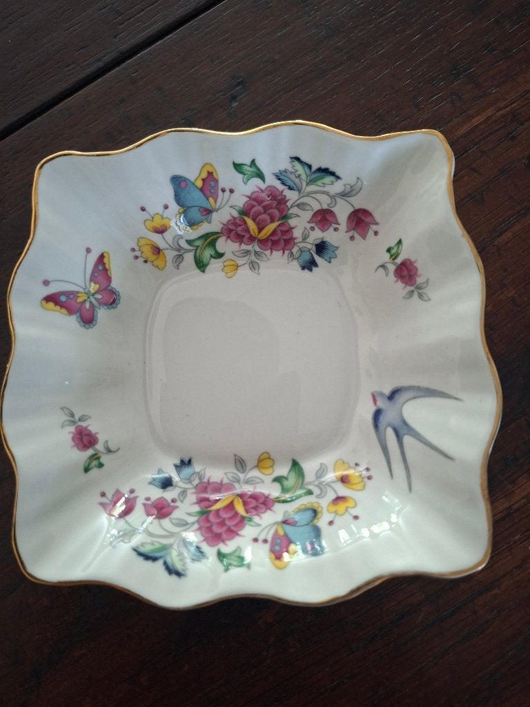 Queen's Rosina China Co Ltd trinket dish sieradenschaaltje, Antiek en Kunst, Ophalen of Verzenden