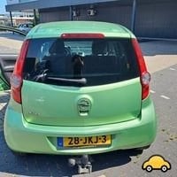 Opel Agila 1.0 12V 2009 Groen, Auto's, Stof, 31 €/maand, 996 cc, Origineel Nederlands