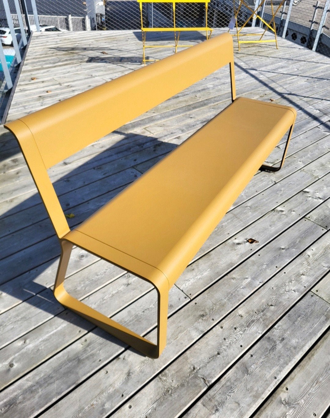 Nieuwe fermob bellevie tuinbank 3x kleuren beschikbaar, Ophalen of Verzenden, Nieuw, Hout