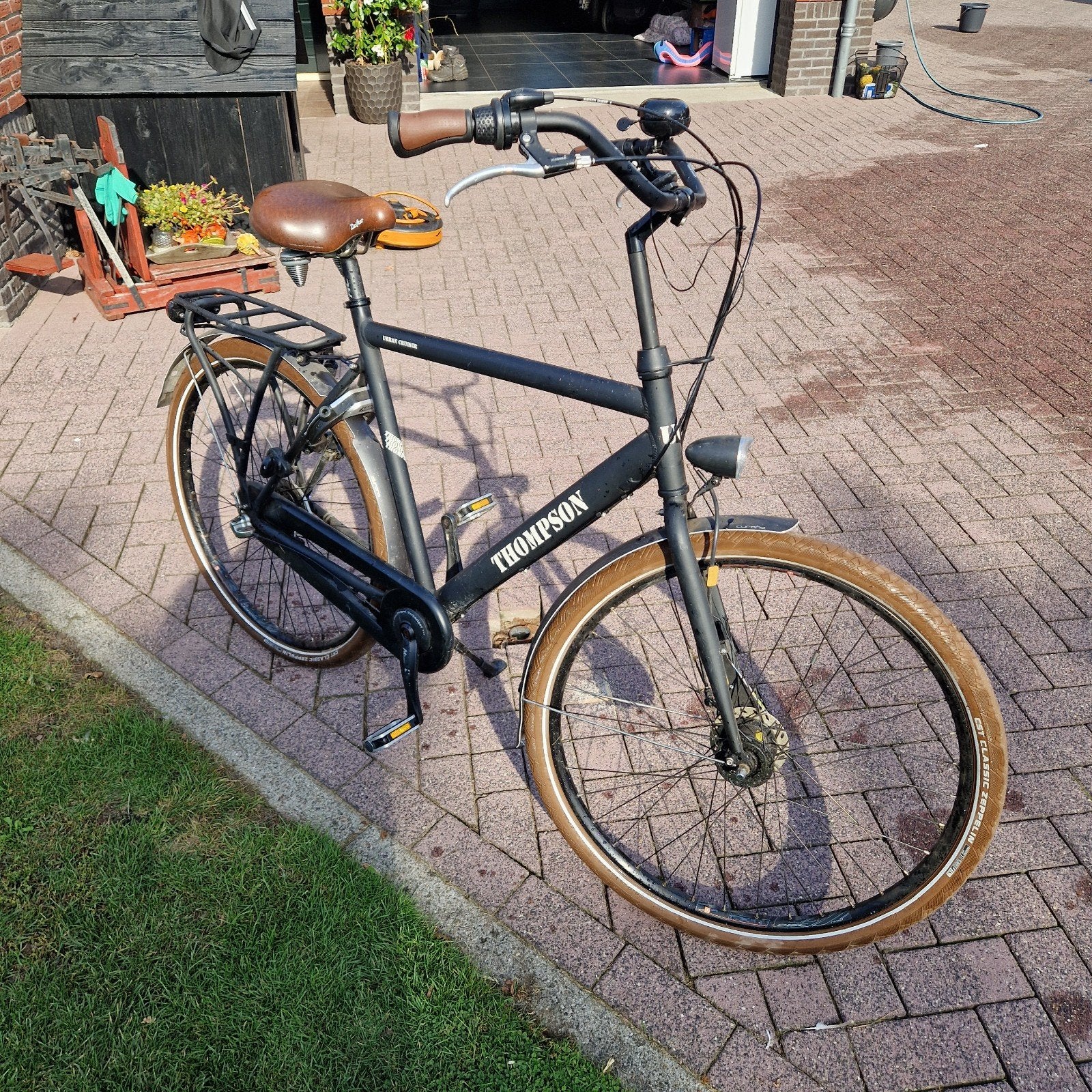 Herenfiets Thomson Urban Cruiser, Fietsen en Brommers, Versnellingen, Ophalen of Verzenden, Zo goed als nieuw, 61 tot 65 cm