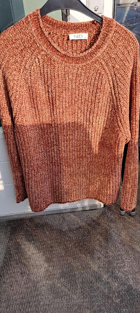 damestrui bruin/oranje mt XL, Kleding | Dames, Maat 46/48 (XL) of groter, Nieuw, Oranje, Ophalen of Verzenden