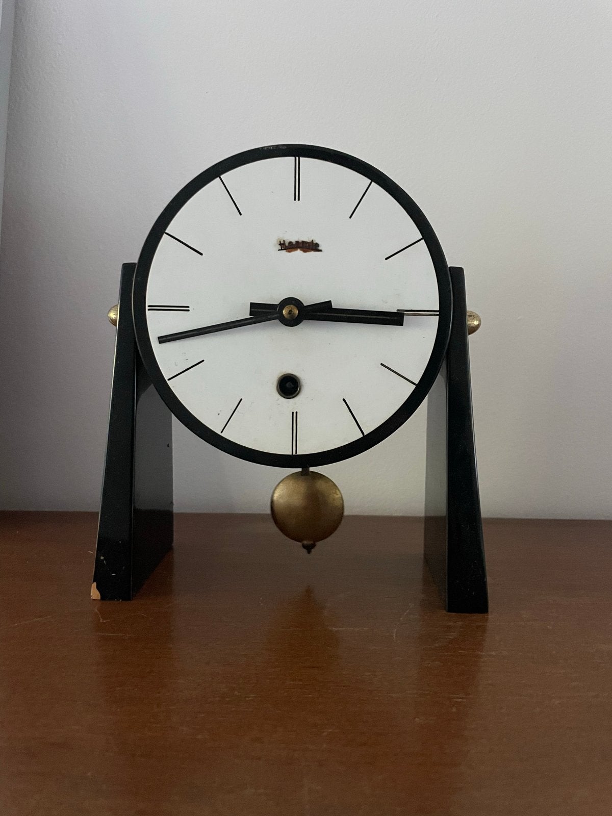 Vintage hermle tafelklok - Art Deco, Ophalen of Verzenden