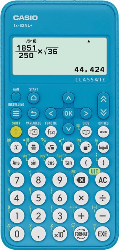 Casio fx-82NL+ rekenmachine - Wetenschappelijke rekenmachine, Diversen, Verzenden, Nieuw