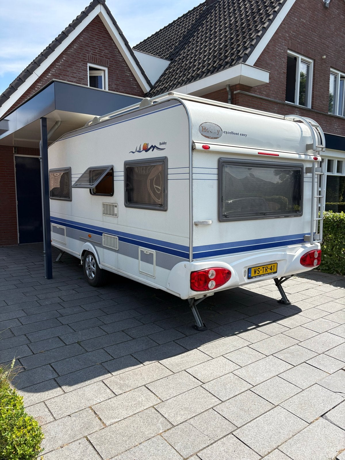 Hobby Excellent Easy Caravan - Perfect voor Gezinnen, Vast bed, Rondzit, Hobby, Particulier