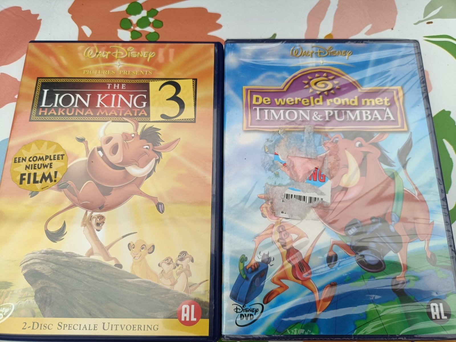 Disney DVD's: The Lion King 3 & Timon & Pumbaa, Alle leeftijden, Boxset, Ophalen of Verzenden, Komedie