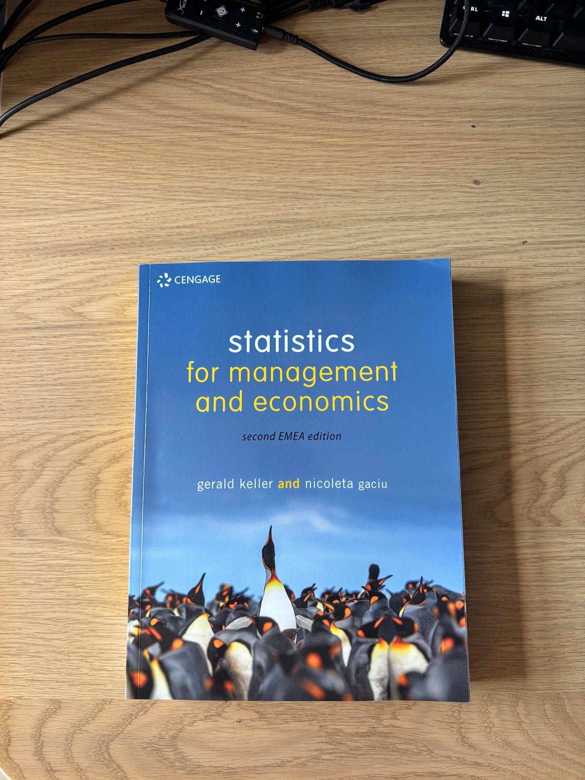 Statistics for Management and Economics - 2nd EMEA Edition, Ophalen, Gamma, Zo goed als nieuw, WO