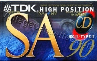 TDK SA 90 High Position Cassettebandjes (Onbespeeld)  Nieuw, 2 t/m 25 bandjes, Overige genres, Ophalen of Verzenden, Nieuw in verpakking