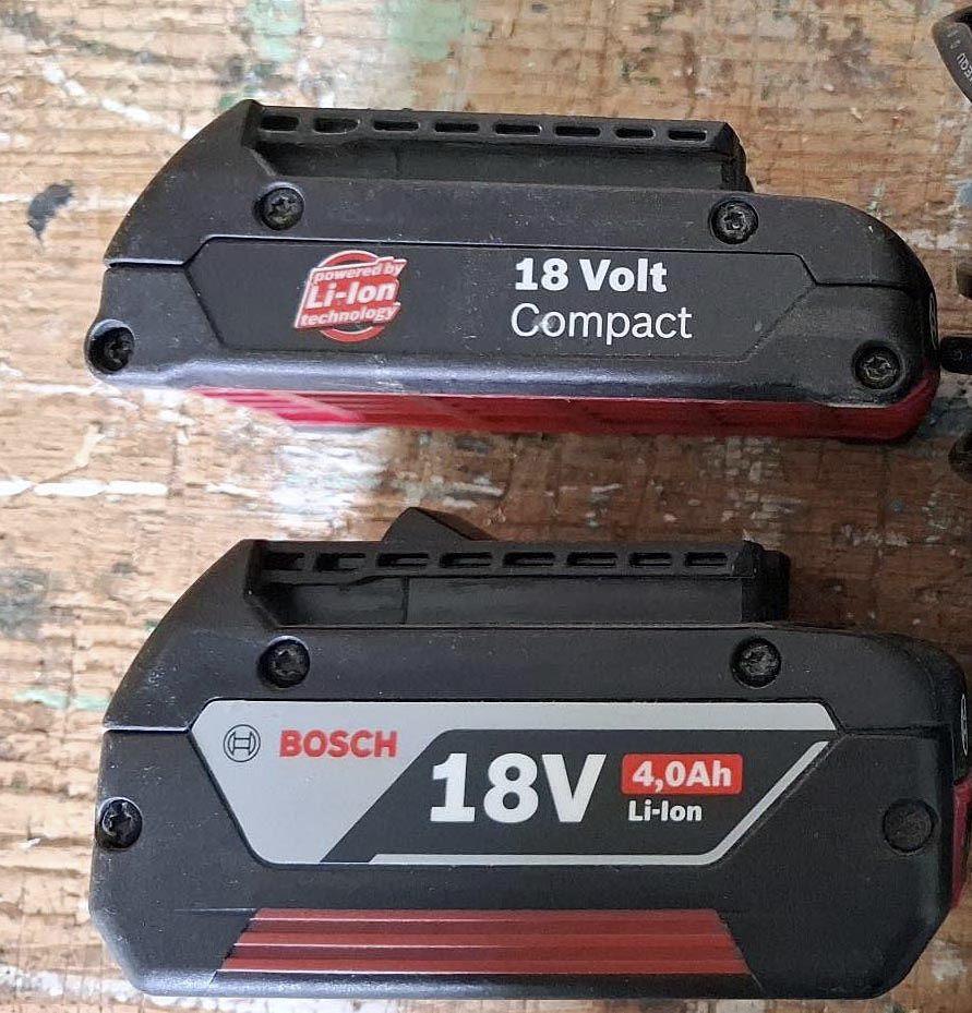 Bosch boormachine accu's incl. lader, Doe-het-zelf en Verbouw, Gereedschap | Boormachines, Ophalen of Verzenden, Gebruikt, Minder dan 400 watt