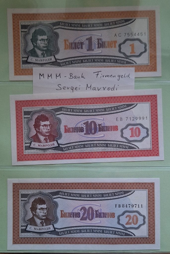 Bankbiljetten - Privaat-Geld, Ophalen of Verzenden, Overige landen, Setje