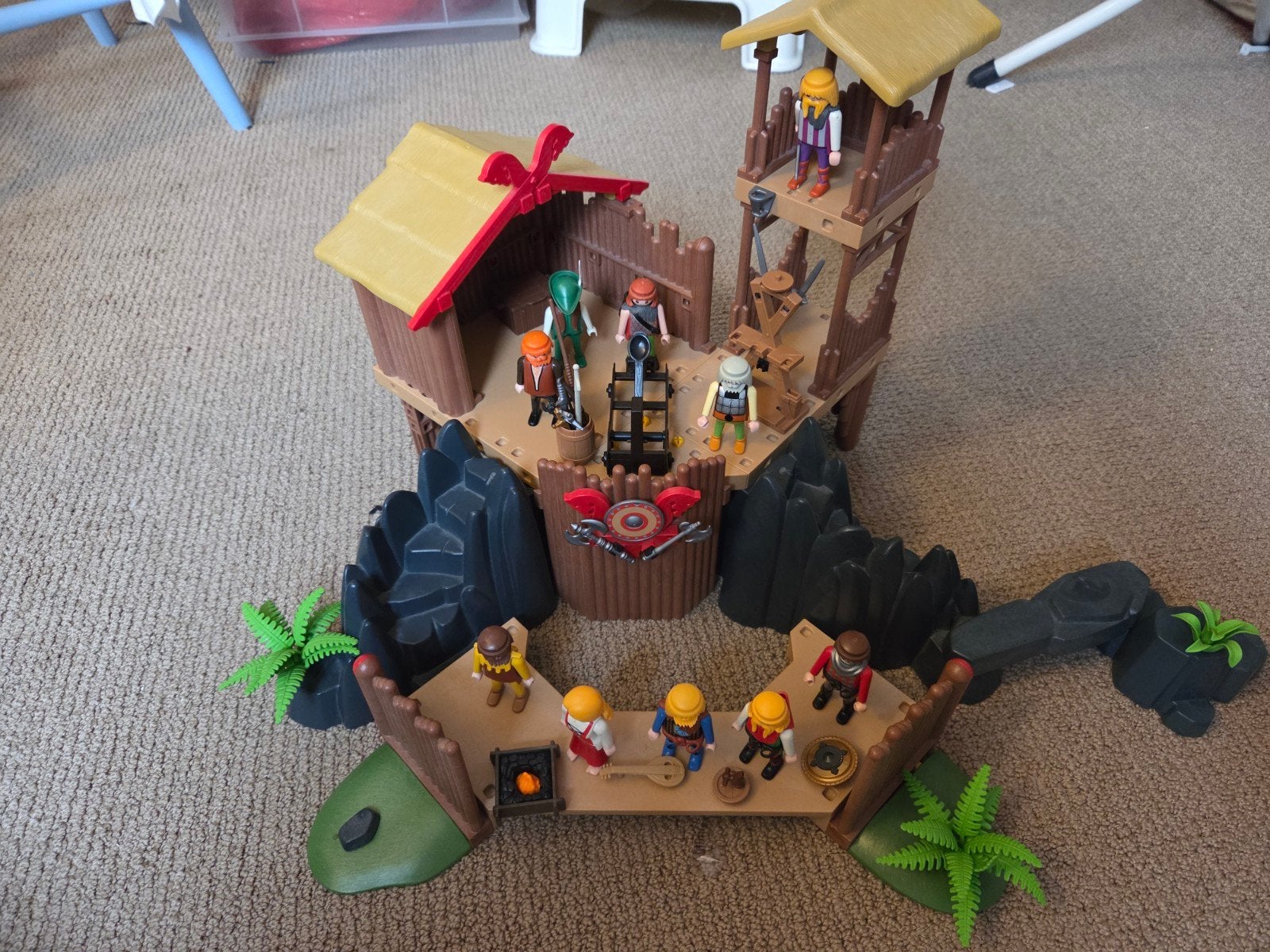 Playmobil Viking Fort nr 3151, Ophalen of Verzenden, Gebruikt