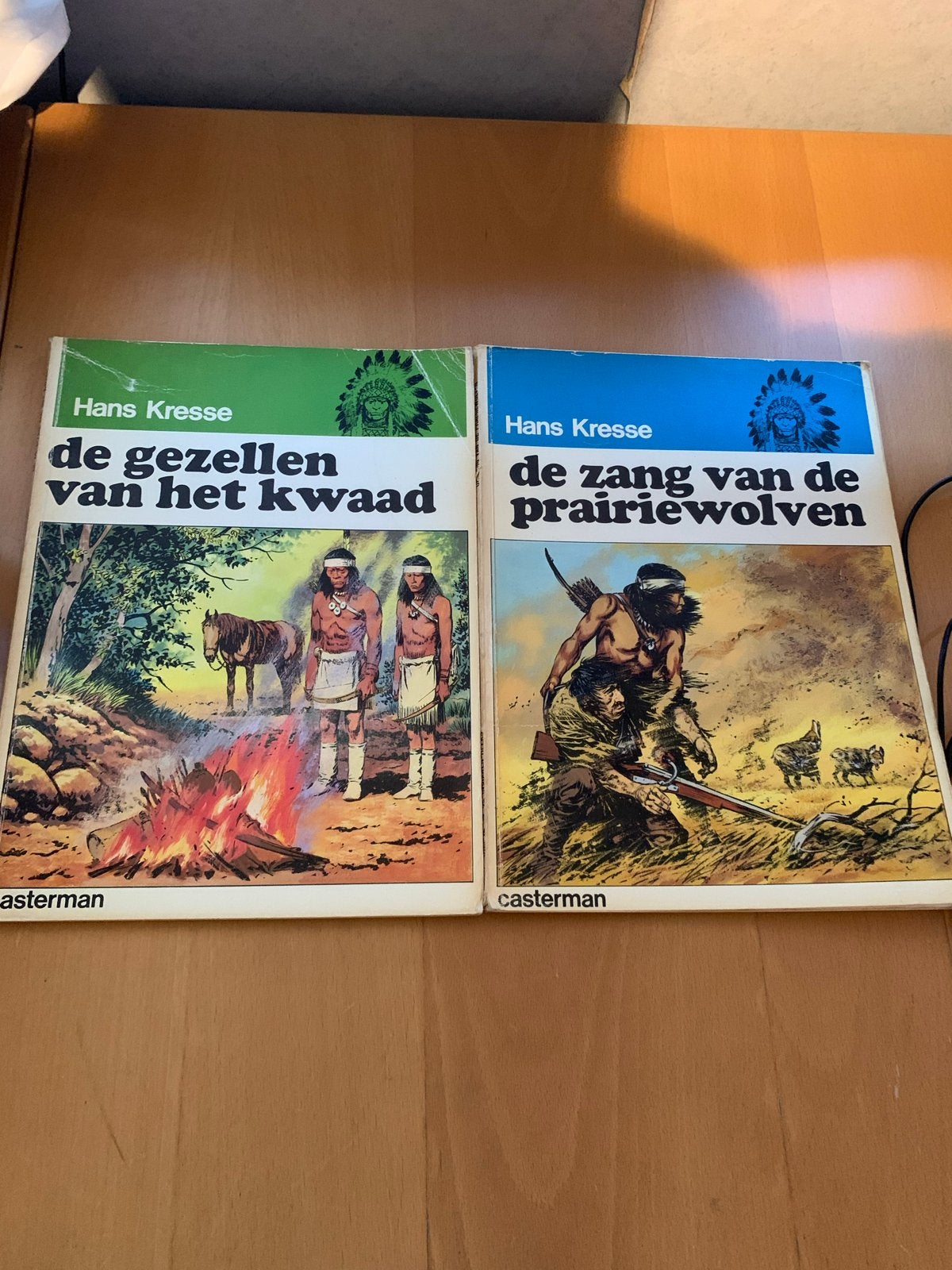 Hans Kresse - De Indianen-Reeks (6 stripboeken), Boeken, Meerdere stripboeken, Ophalen of Verzenden, Gelezen
