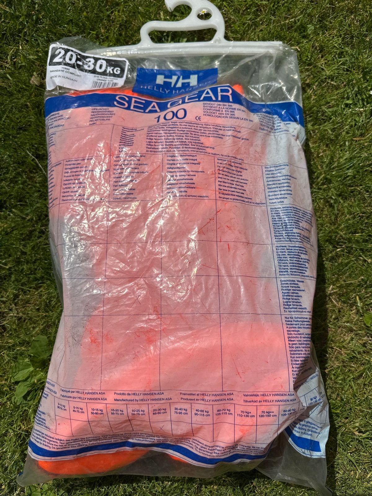 Helly Hansen reddingsvest 20-30kg, Ophalen of Verzenden, Nieuw, Overige typen