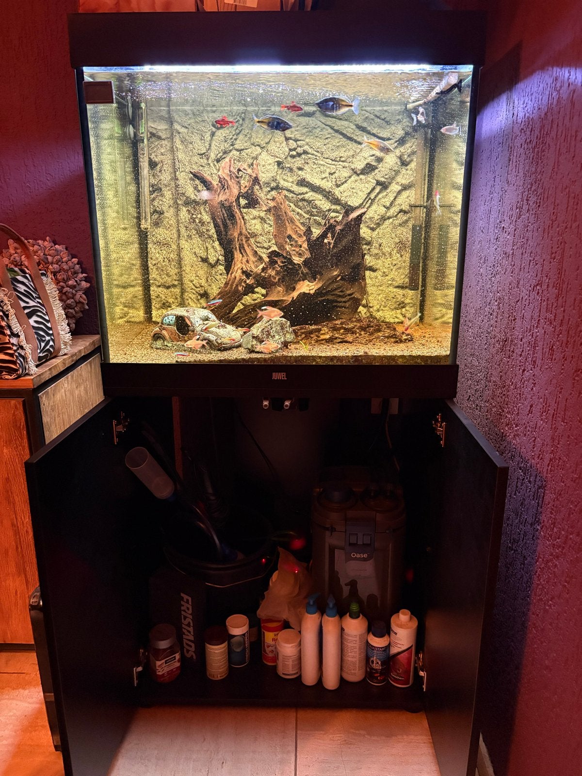 Aquarium Juwel Lido 200, Dieren en Toebehoren, Ophalen, Zo goed als nieuw, Leeg aquarium