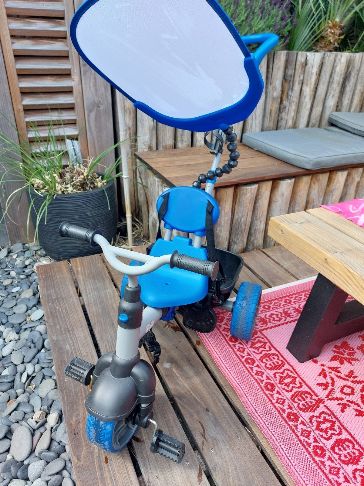 little tikes driewieler met duwstang, Fietsen en Brommers, Fietsen | Driewielers, Ophalen, Gebruikt, Little Tikes, Duwstang