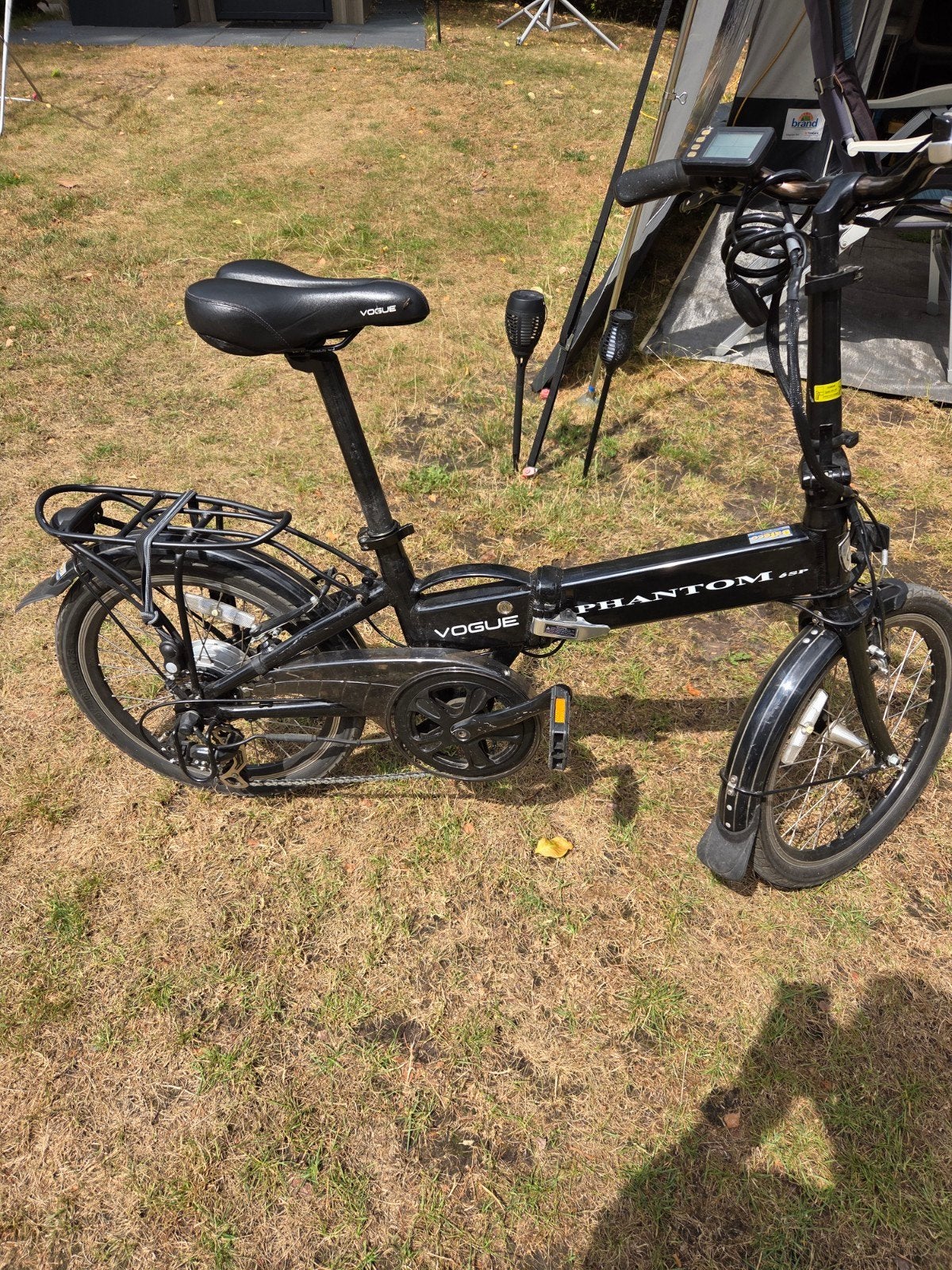Elektrische Phantom Vogue Vouwfiets met 6 Versnellingen, 20 inch of meer, Gebruikt, Versnellingen, Totaal opvouwbaar