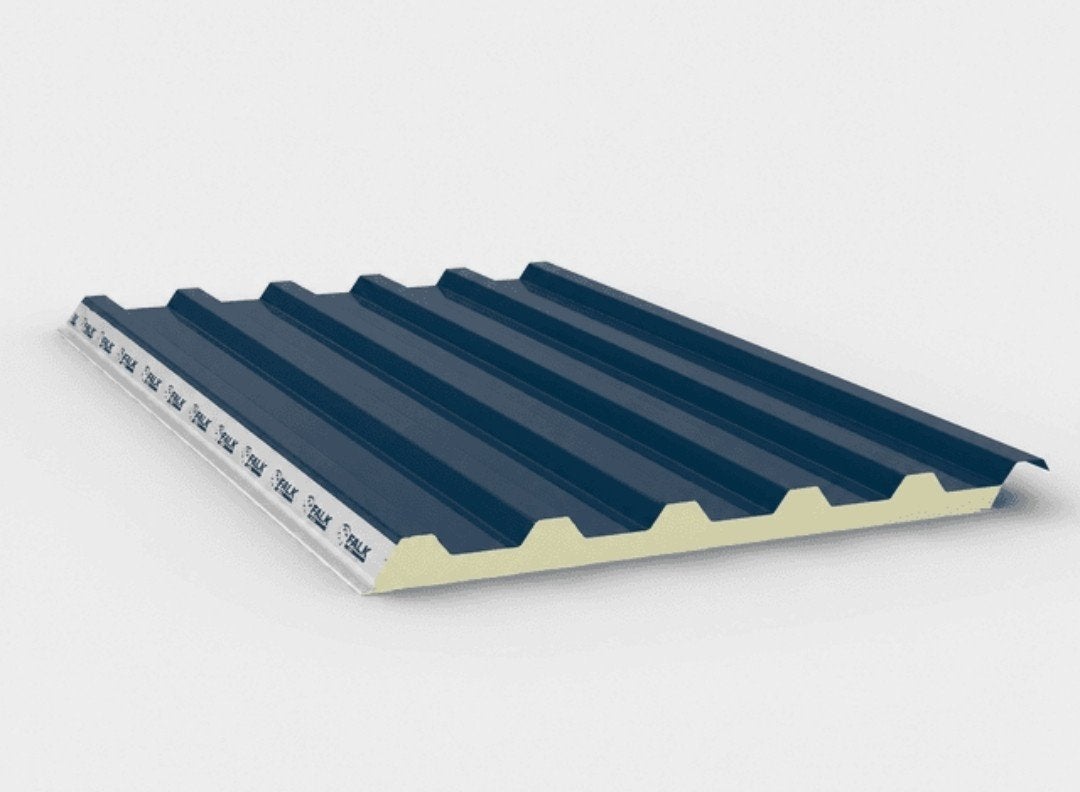 Falk Sandwichpanelen Isolatieplaten voor Schuur, Ophalen, 4 tot 8 cm, Gebruikt, Dakisolatie