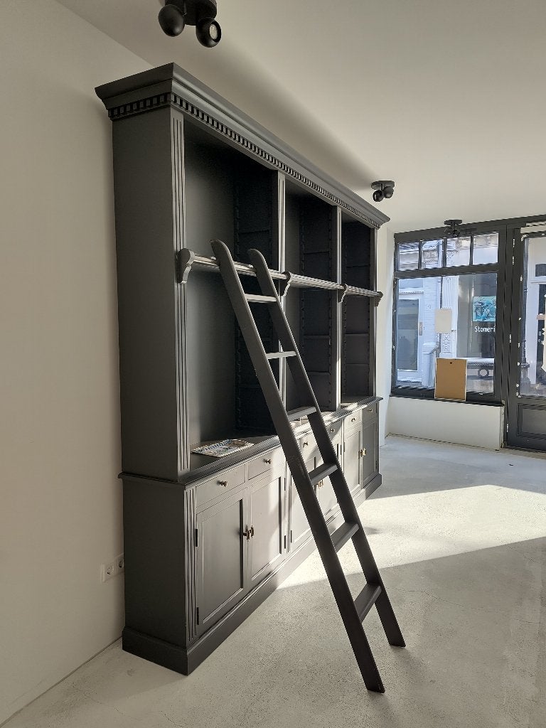 bibliotheek kast, Ophalen, Gebruikt, Met deur(en), 200 cm of meer