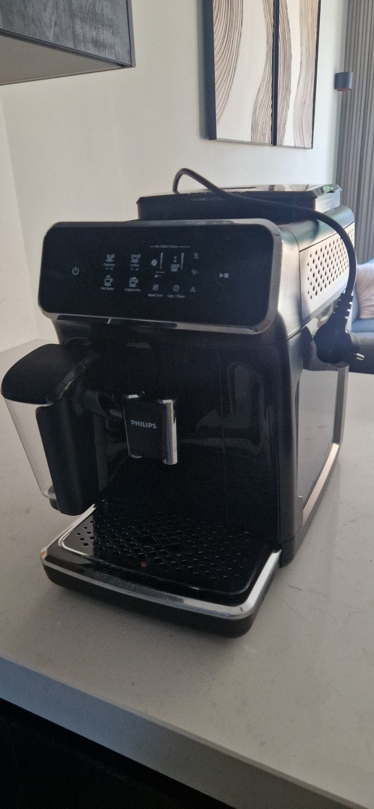 Philips EP2231/40 Volautomatische Espressomachine, Koffiemachine, Zo goed als nieuw, Afneembaar waterreservoir, Koffiebonen