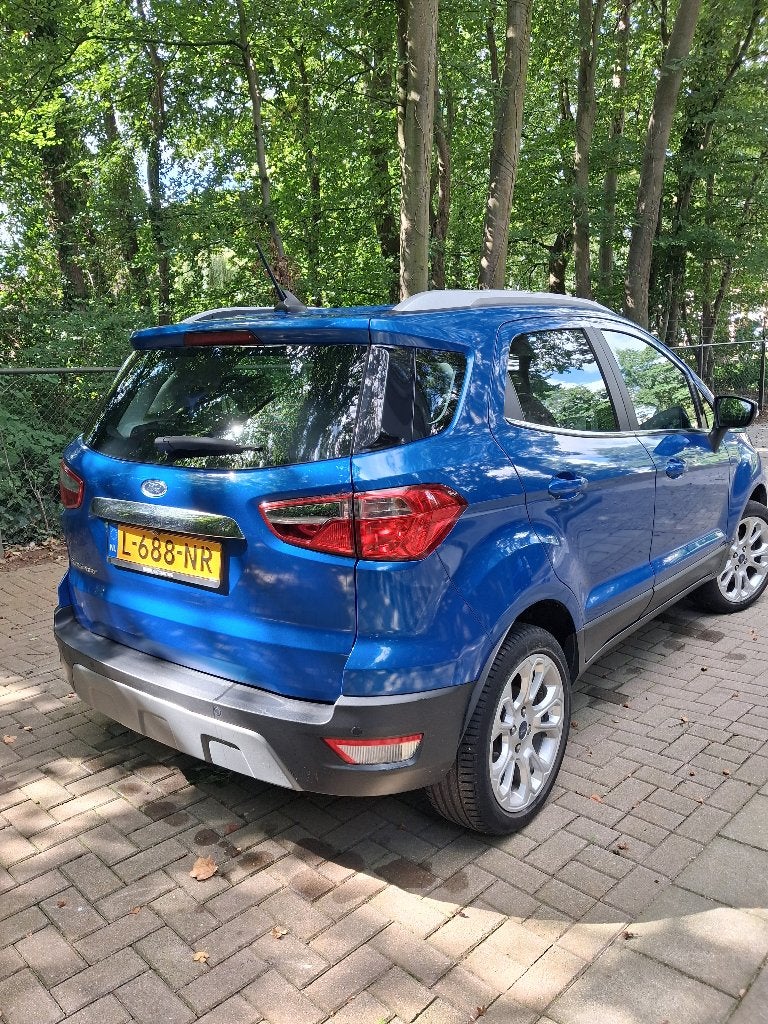 Ford Ecosport 1.0 Ecoboost 125pk 2021 Blauw, Voorwielaandrijving, Ecosport, Blauw, Origineel Nederlands