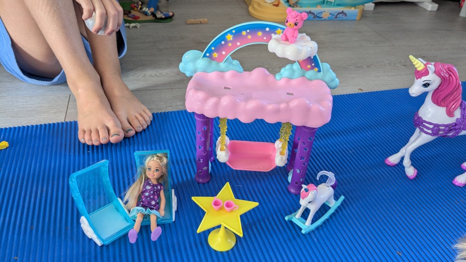 Barbie Dreamtopia Chelsea, Kinderen en Baby's, Ophalen of Verzenden, Zo goed als nieuw, Barbie