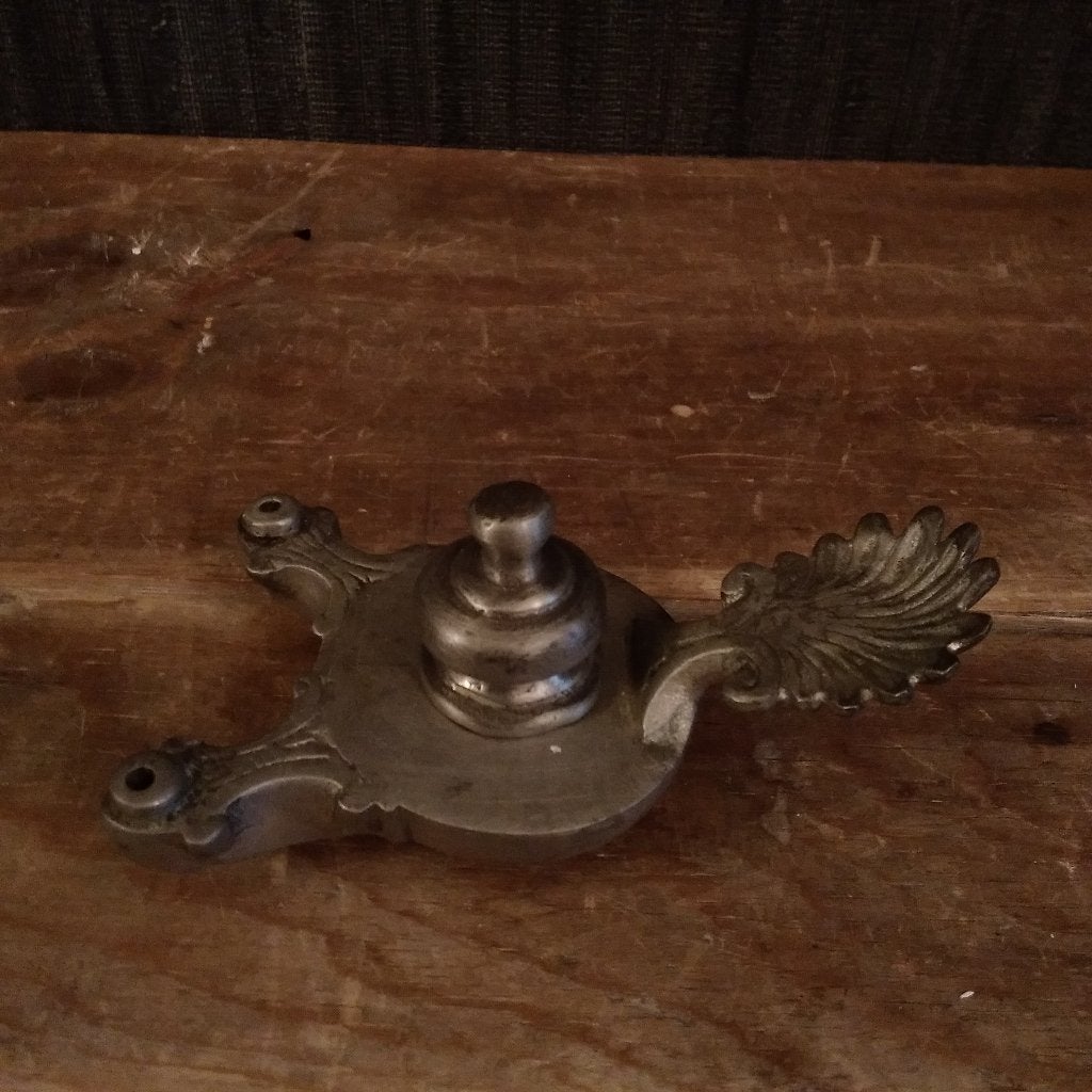 Antieke tinnen olielampje, Antiek en Kunst, Antiek | Tin, Verzenden