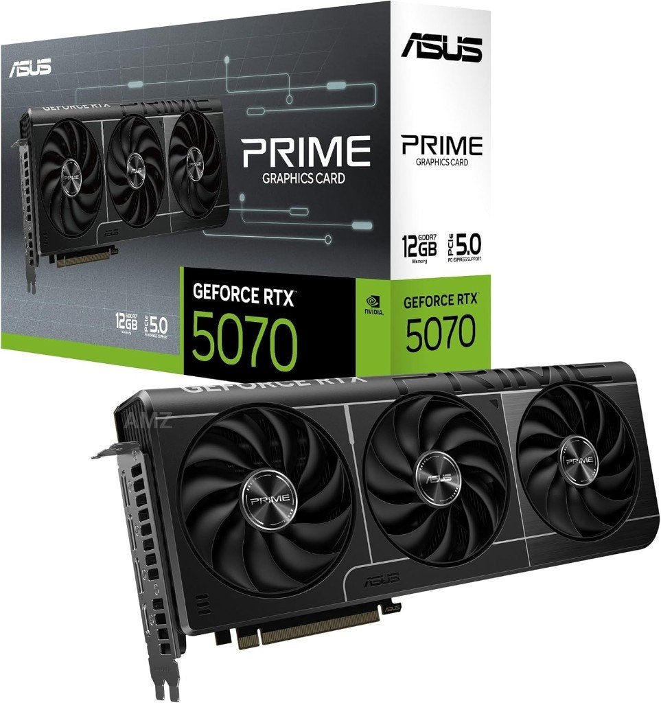 ASUS GeForce RTX 5070 Prime 12GB, Computers en Software, Gebruikt, Overige soorten, Verzenden, HDMI