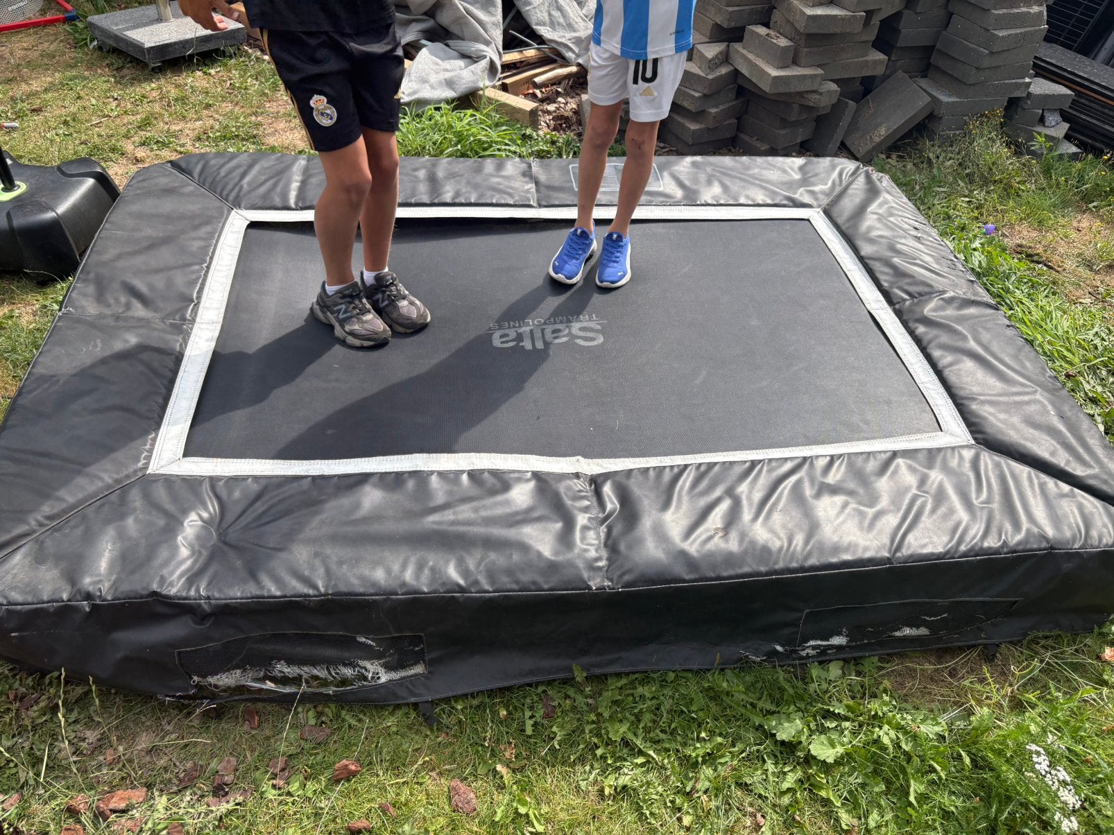 Salta trampoline, Kinderen en Baby's, Speelgoed | Buiten | Trampolines, Ophalen, Gebruikt