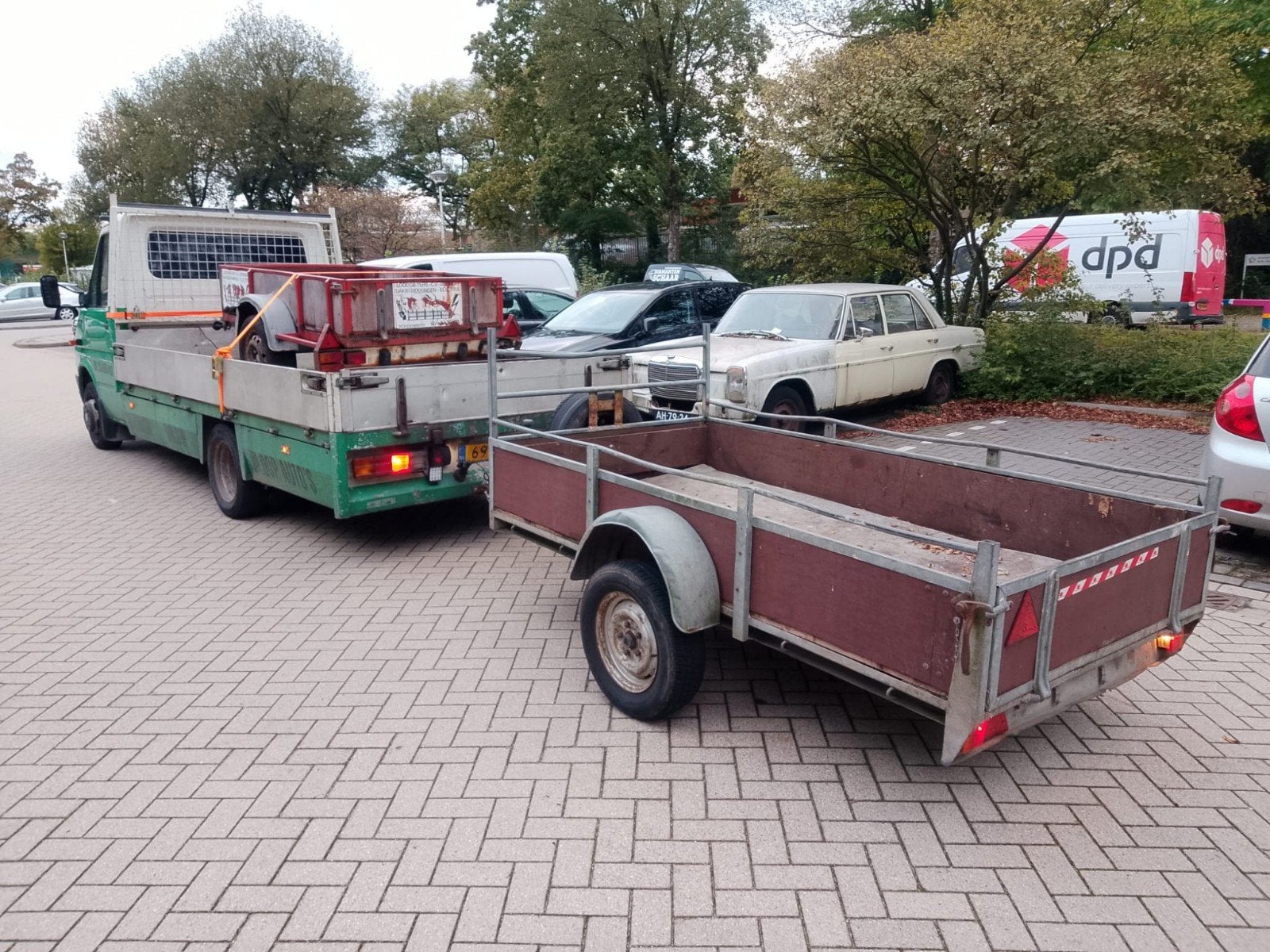 GEZOCHT !! OPKNAP SLOOP AANHANGERS, Ophalen of Verzenden, Gebruikt