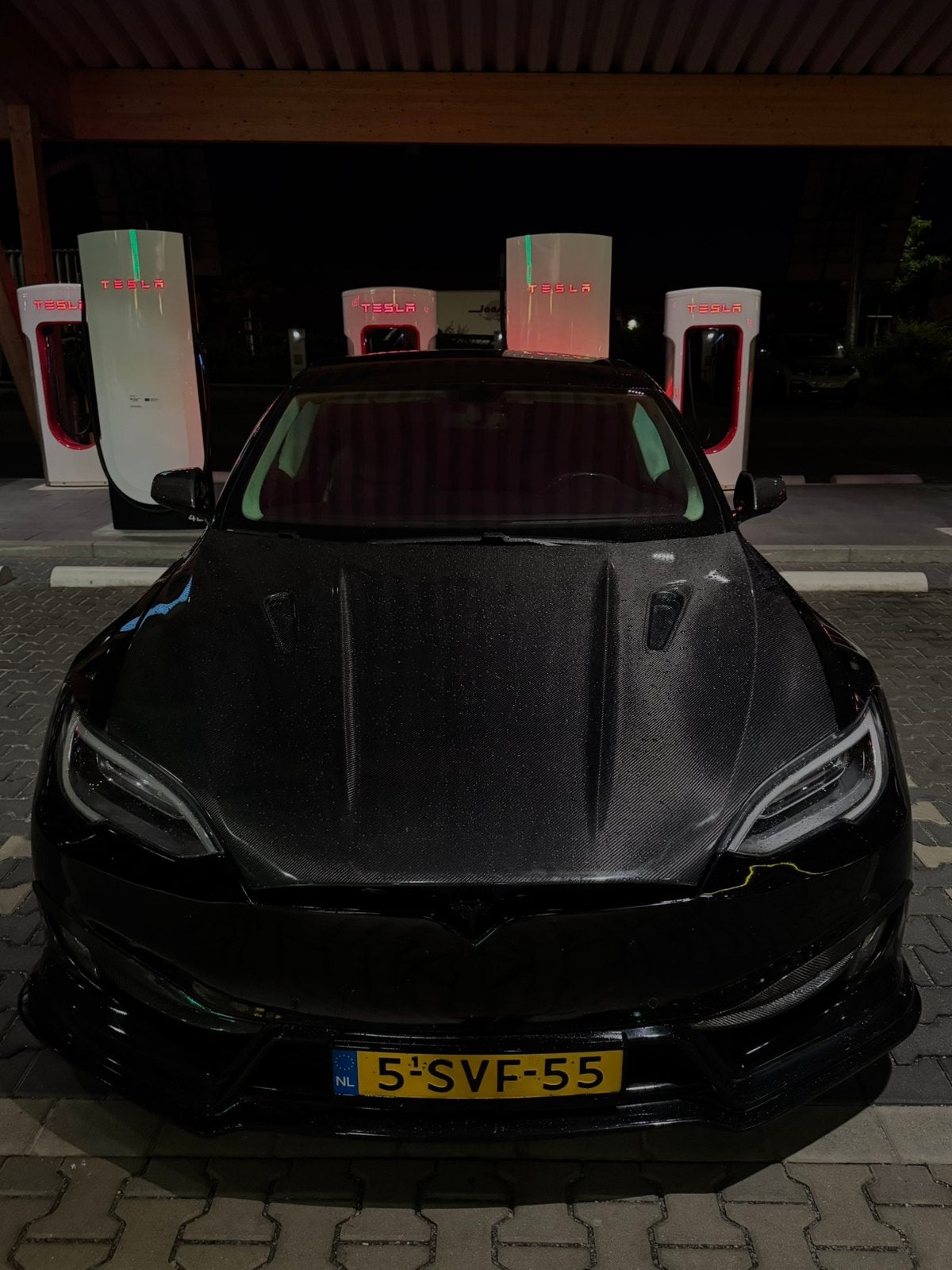 Carbon Fiber Bodykit + Facelift Lampen Tesla Model S, Ophalen