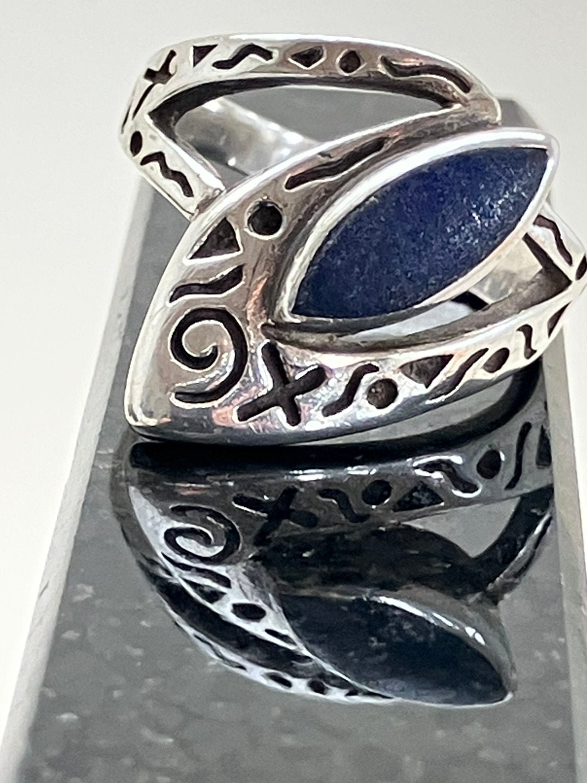 Zilveren ring, Ophalen of Verzenden, Dame, Zilver, Kleiner dan 17