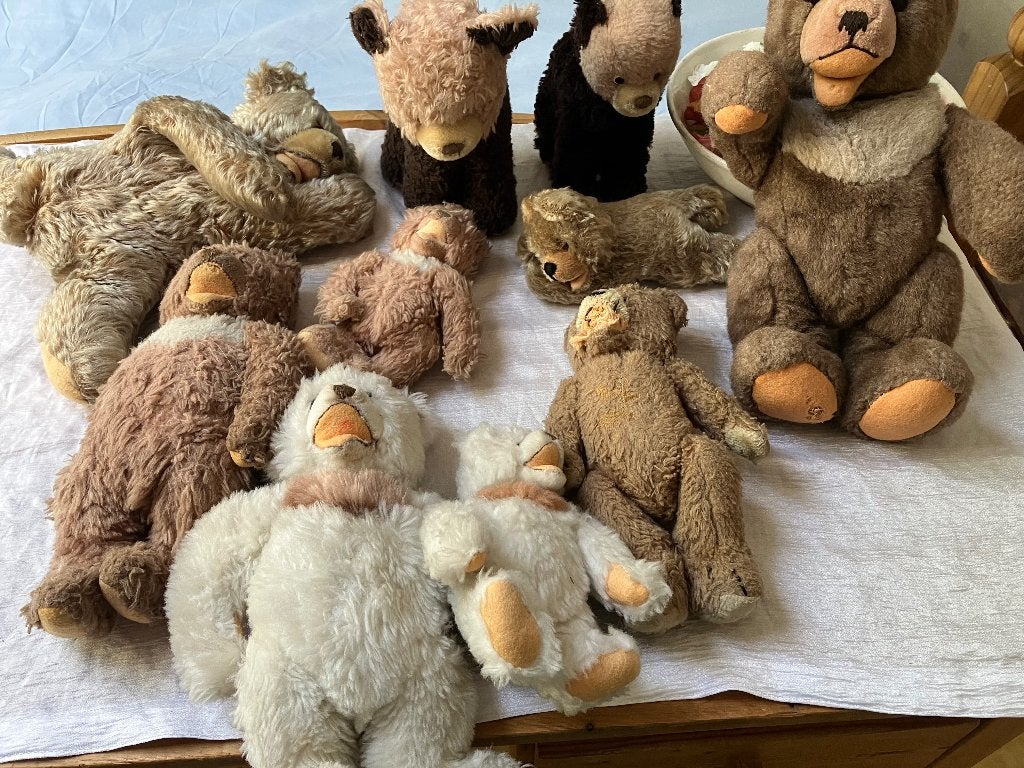 Steiff beertjes  jaren 80!, Verzenden