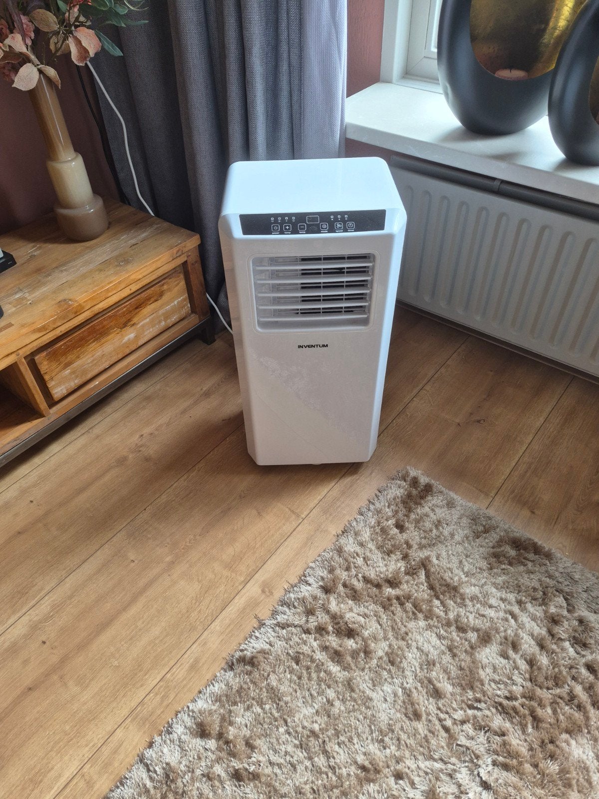 Mobiele airco inventum, Witgoed en Apparatuur, Airco's, Ophalen, Timer, Ventileren, 3 snelheden of meer
