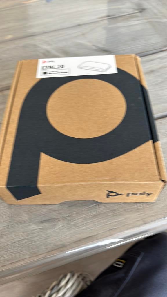 Te koop Poly Sync20  USB smart Speakerphone, Audio, Tv en Foto, Luidsprekers, Ophalen, Nieuw