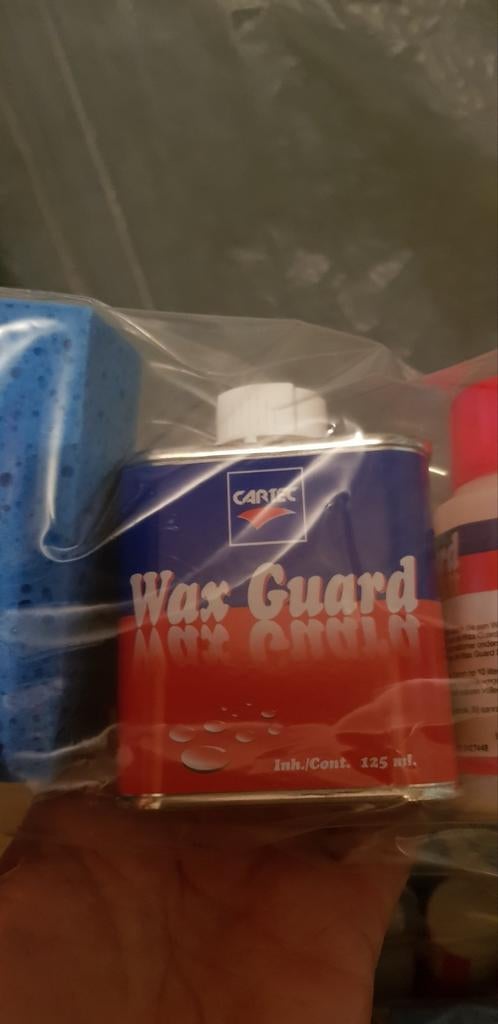Cartex wax guard set lakbescherming 3 delig Nieuw, Auto diversen, Onderhoudsmiddelen, Ophalen of Verzenden