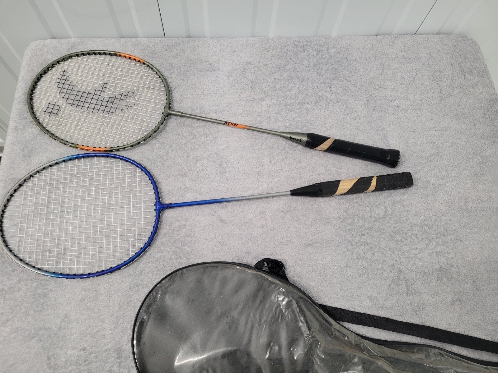 Badminton tackets set Nassau & SummerPl, Ophalen of Verzenden, Gebruikt, Racket(s)