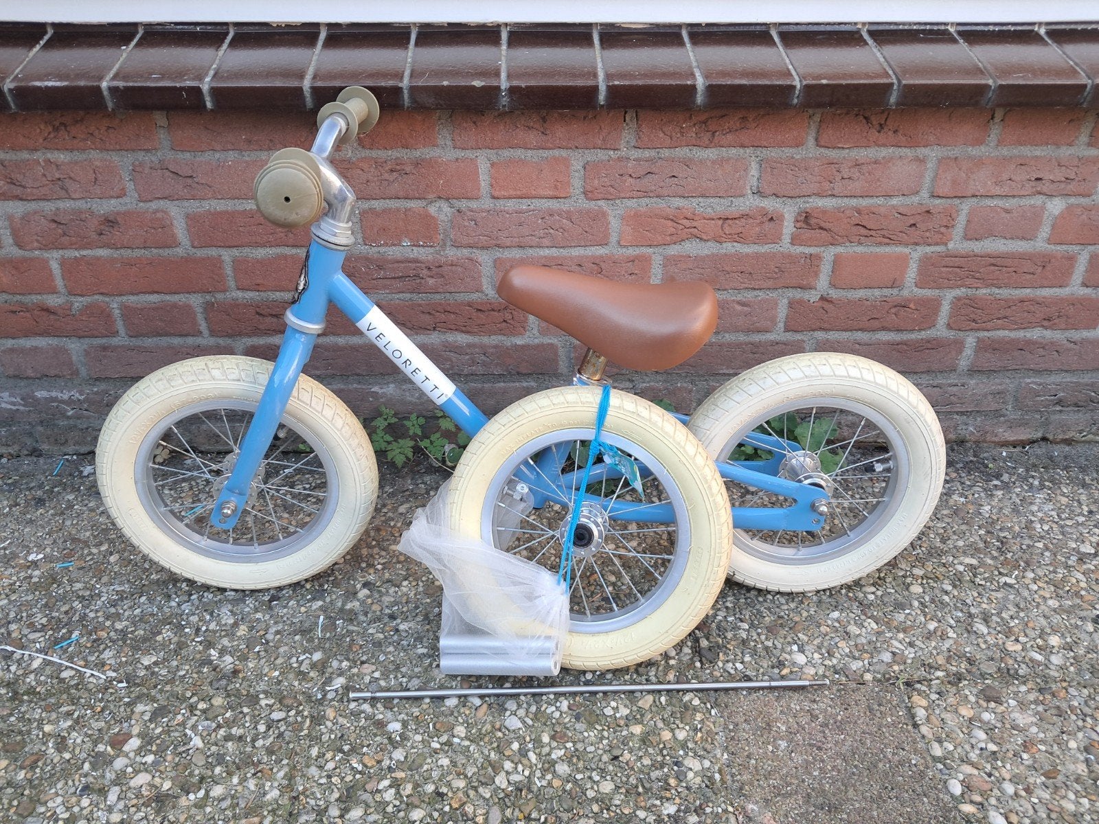 Veloretti driewieler en loopfiets in 1, Fietsen en Brommers, Ophalen, Gebruikt, Veloretti