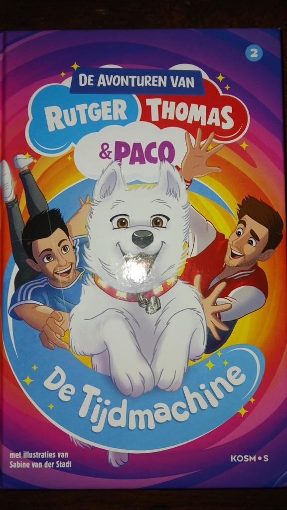 De Avonturen van Rutger, Thomas & Paco De Tijdmachine, Ophalen of Verzenden, Gelezen, Rutger Thomas & Paco, Fictie