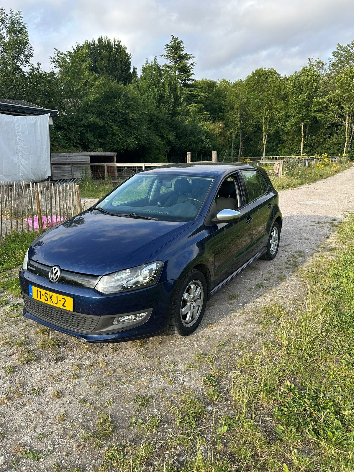 Volkswagen Polo 1.2 TDI 55KW BM 2011 Blauw, Auto's, Voorwielaandrijving, 74 pk, 1199 cc, Origineel Nederlands