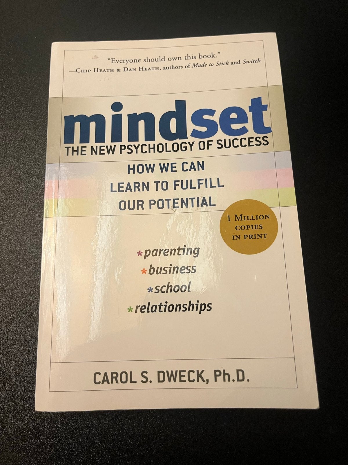 Mindset: The New Psychology of Success - Carol S. Dweck, Boeken, Ophalen, Zo goed als nieuw, Overige onderwerpen