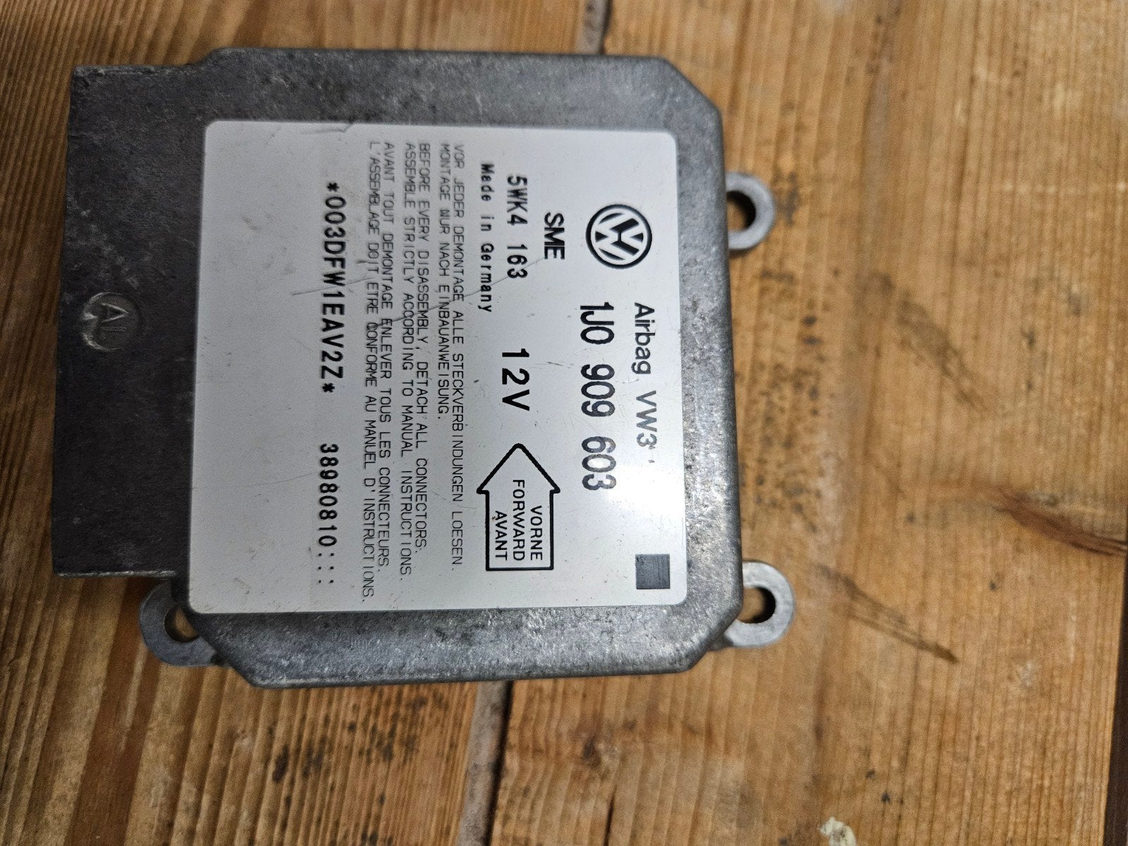 airbagmodule vw lupo, Ophalen of Verzenden, Gebruikt, Volkswagen