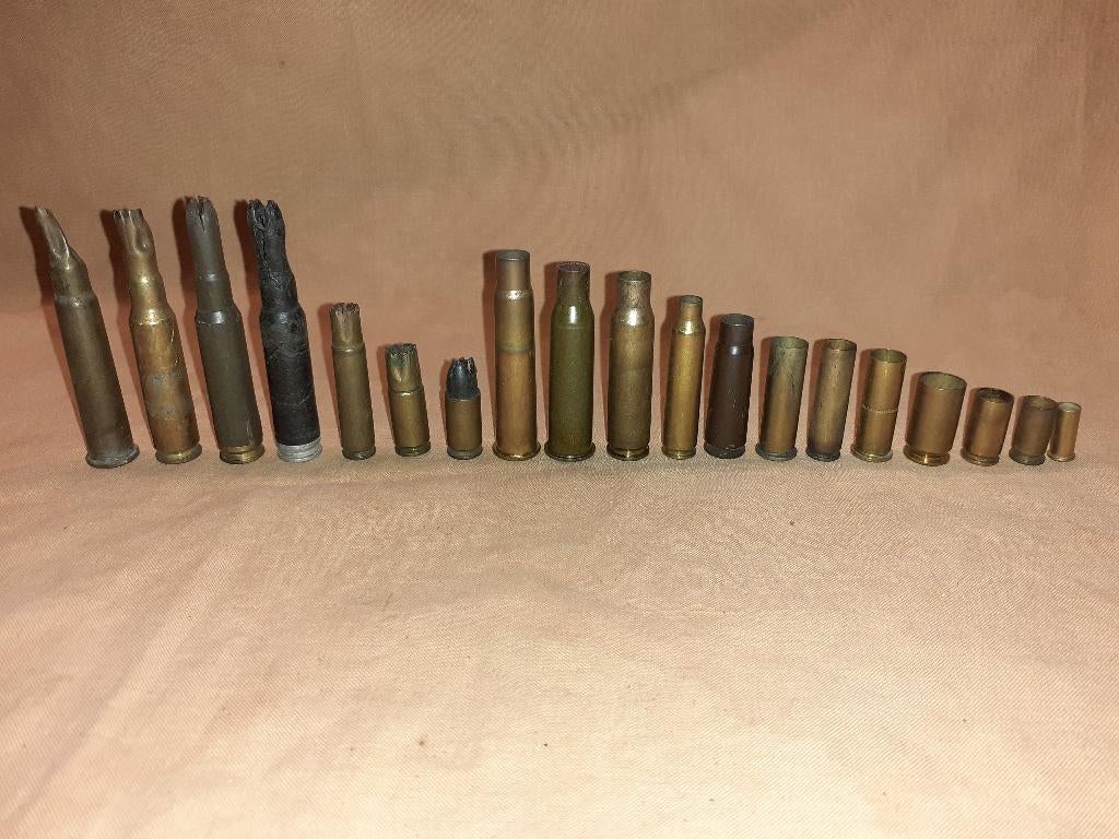 Hulzen 19 verschillende, onklaar! set8, Ophalen of Verzenden, Landmacht, Nederland, Hulzen of Bodemvondsten