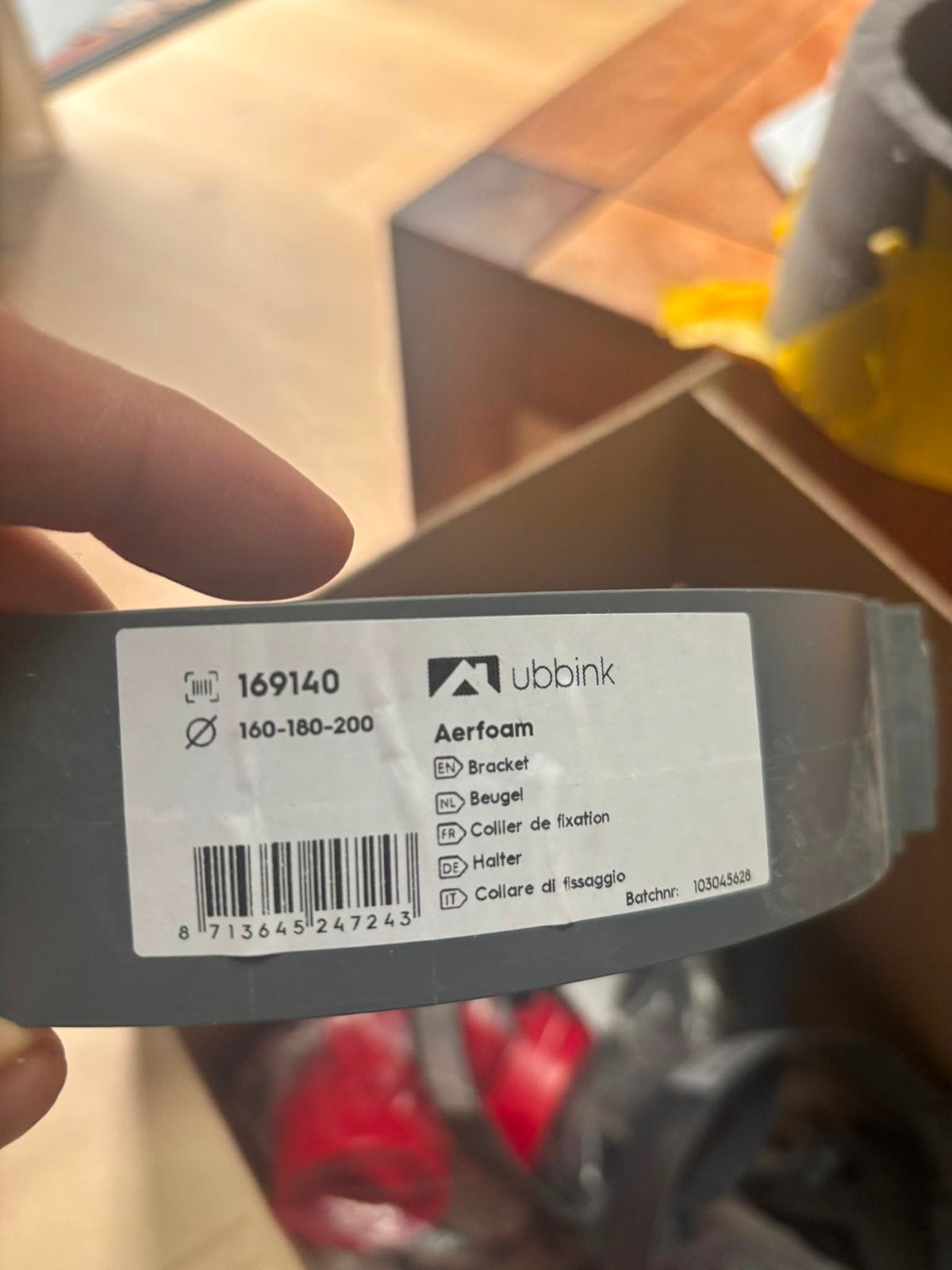 Aerfoam Beugel 160-200 mm, Ophalen of Verzenden, Nieuw, Overige typen