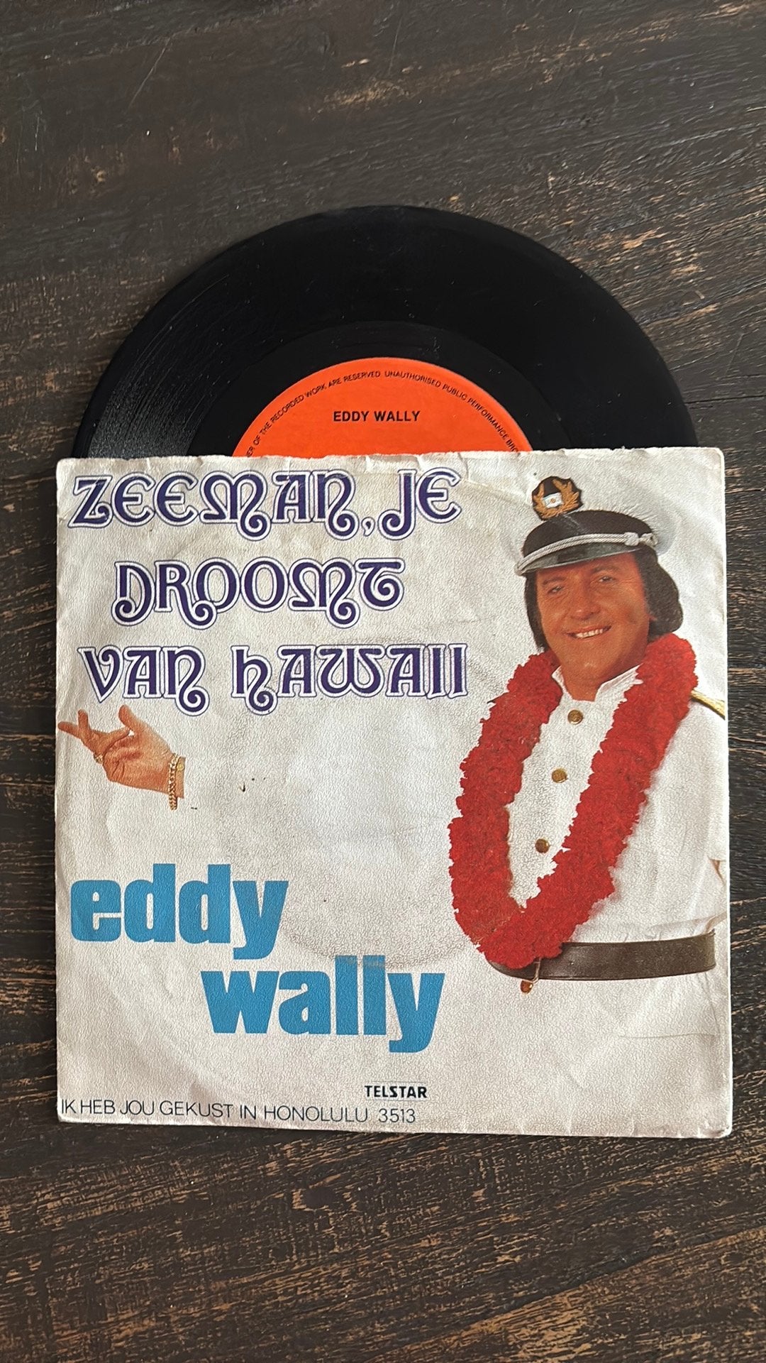 Eddy Wally - Zeeman, je droomt van Hawaii, Ophalen of Verzenden, Zo goed als nieuw, Nederlandstalig