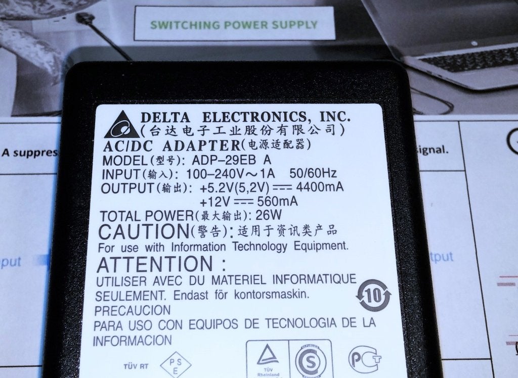 Delta ADP-29EB A Cisco 74-3454-03 12V Adapter Router 800, Computers en Software, Pc- en Netwerkkabels, Ophalen of Verzenden, Zo goed als nieuw