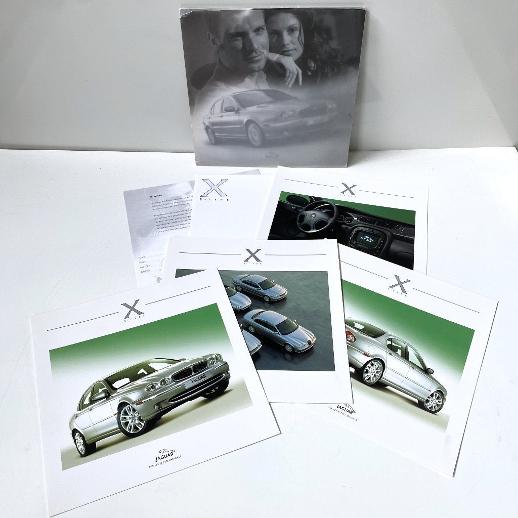Jaguar X-type brochure 2001, Verzenden, Gelezen, Overige merken