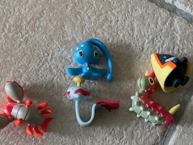 Pokemon Nintendo poppetjes 2006 en de blauwe 2007, Ophalen of Verzenden, Gebruikt